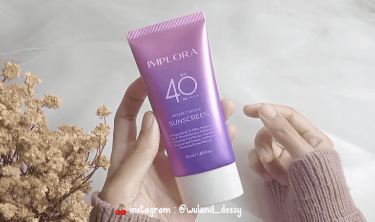 Sunscreen Implora untuk Kulit Apa? Temukan Jawabannya dengan Implora Perfect Shield Sunscreen SPF40 PA++++