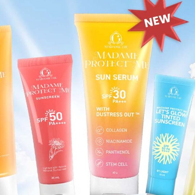 Sunscreen Madame Gie untuk Kulit Apa; Panduan Lengkap untuk Menemukan Sunscreen  yang Tepat untuk Kulitmu