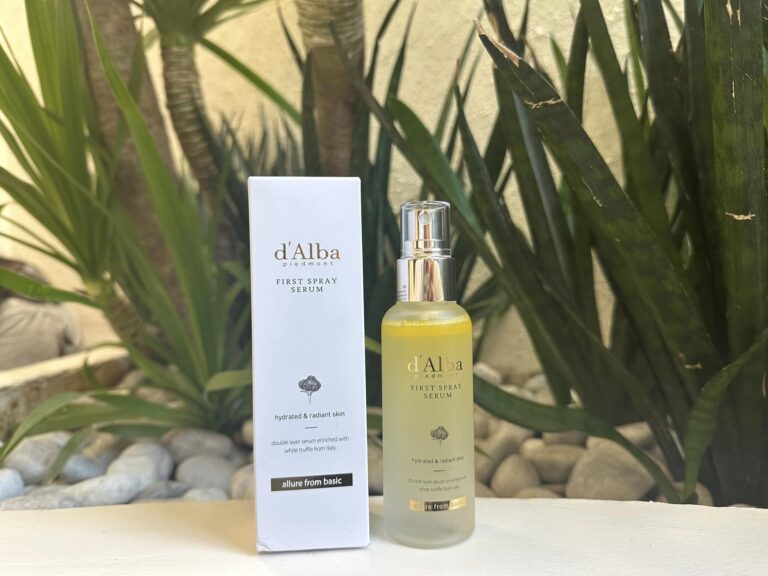 Review Skincare Korean D’Alba First Spray Serum, Melembabkan dan Membuat Kulit Berseri